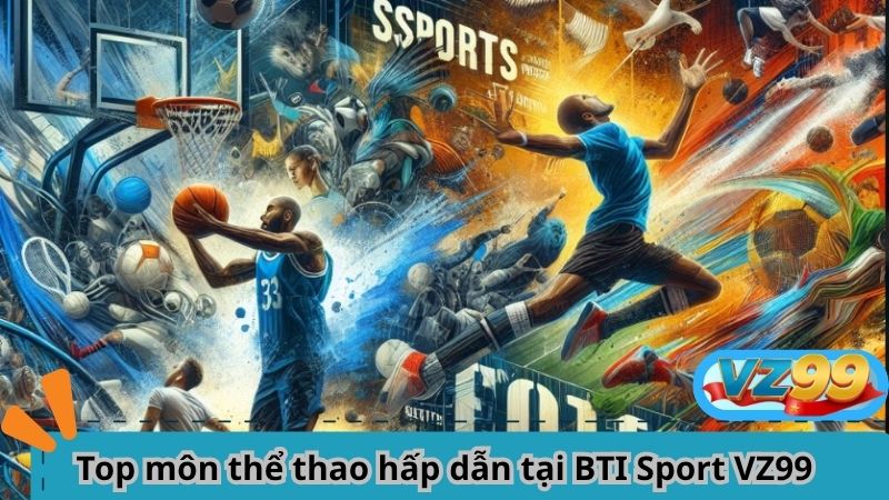 BTI Sport VZ99 – Sảnh Cá Cược Thể Thao Đẳng Cấp Toàn Cầu 3 Top môn thể thao hấp dẫn tại BTI Sport VZ99
