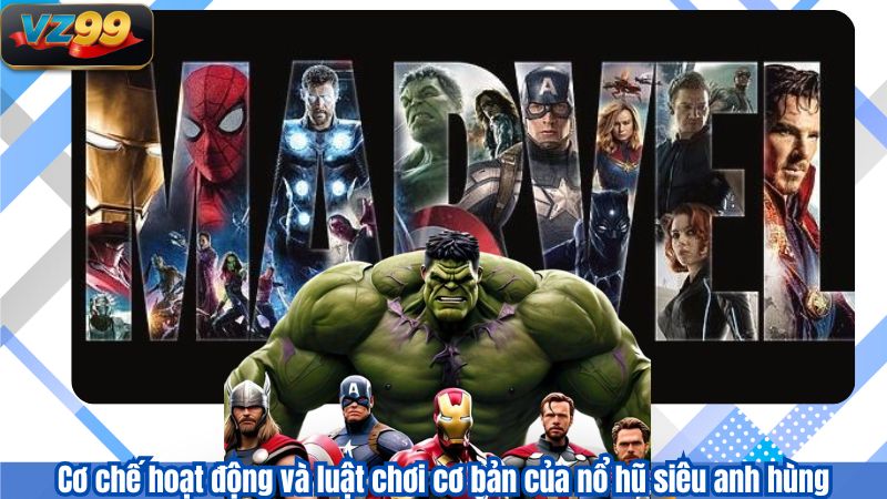 Nổ Hũ Siêu Anh Hùng - Trải Nghiệm Game VZ99 Mới Update 2025 2 Cơ chế hoạt động và luật chơi cơ bản của nổ hũ siêu anh hùng